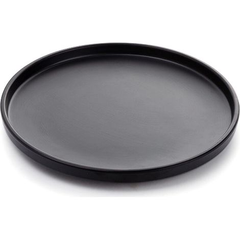 Assiette à gâteau, vaisselle occidentale, plateau ménager, petit déjeuner, noir (1/5)
