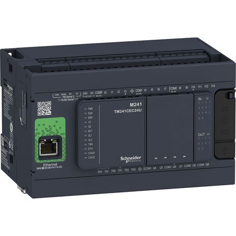 Schneider TM241CE24R Ethernet Relay M241 24 EN Compact Controller