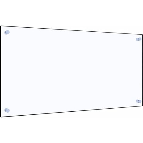 Bonnevie – Dosseret de cuisine transparent 80 x 40 cm – Verre trempé 6 mm – Protection anti-éclaboussures – Facile à nettoyer - BV688717 (1/5)
