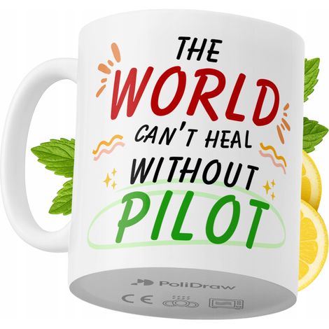 Tazza da caffè/tè divertente e umoristica per un pilota, con grafica e testo divertenti. Tazza ideale per compleanni, onomastici e festività. Tazza premium per occasioni speciali, per casa, ufficio, l