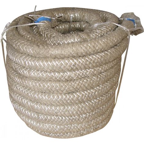 Moncoffrage – Joint tresse coupe feu ø 20 mm – Bourrelet souple en fibres minérales – Isolation acoustique et thermique – Joints de dilatation béton (1/5)
