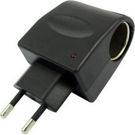 Adaptateur allume-cigare voiture 220V vers 12V 6W, prise chargeur accessoire auto (1/4)