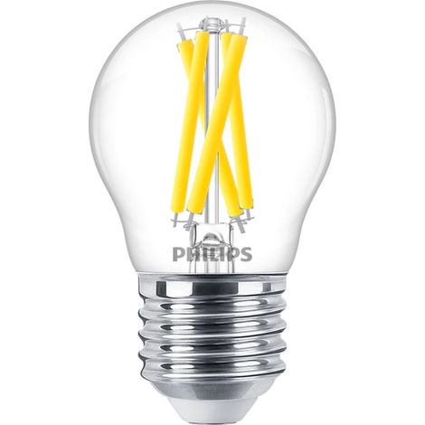 Ampoule led philips p45 3,4w e27 2200-2700k - mllus40927 (1/4)