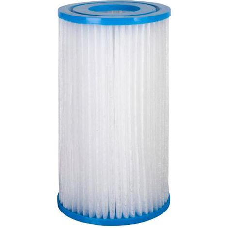 GRE – Cartouche de filtre de piscine hors-sol cylindrique – Compatible AR125, AR118, AR124 – Finesse de filtration 5 microns – Pack de 2
