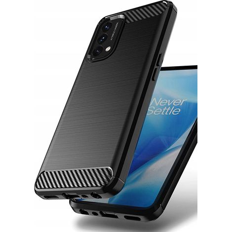Coque souple Carbon Case pour OnePlus Nord N200 5G noire (1/5)