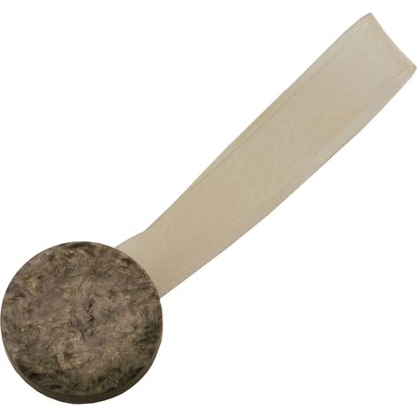 2 clip in plastica stone mm35/24 per arricciare/decorare le tende - colore grigio .