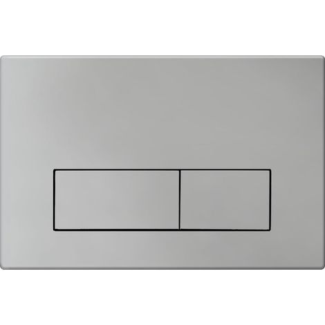 Plaque de Commande WC pour Sigma 01/20/30,Argenté Mat (1/5)