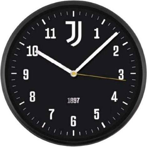 Orologio parete nero quarzo juventus Ø30cm lowell - 00875ju2
