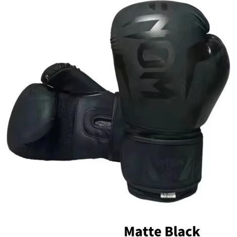 6/10/12/16oz Children's Adult Professional Boxing Gloves Muay Thai Fighting Gloves for Women Pu Taekwondo Punching Gloves