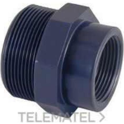 ASTRAL RIEGOS AGRICOLAS reduccion roscada pvc m-h 1/23/8 02272