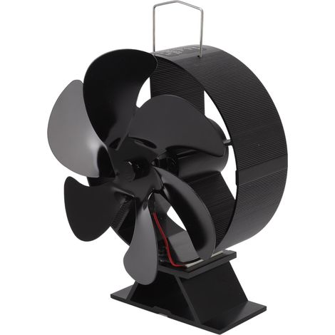 6 Lames Ventilateur Cheminée Module Thermoélectrique Poêle à Bois Ventilateur Autonome Circulation Air Maison (1/5)