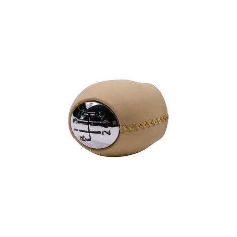 Pommeau de levier de vitesse pour Renault Laguna Megane 2 Clio 3 Scenic 2 R6 Beige (1/5)