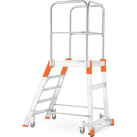 Scaletta 4 gradini - Altezza massima di lavoro 2.83m - 95304R
