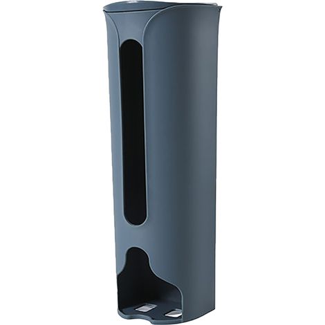 Distributeur de stockage de sacs poubelles, support mural polyvalent sans poinçon, organisateur de déchets pour la cuisine de la maison (1/5)