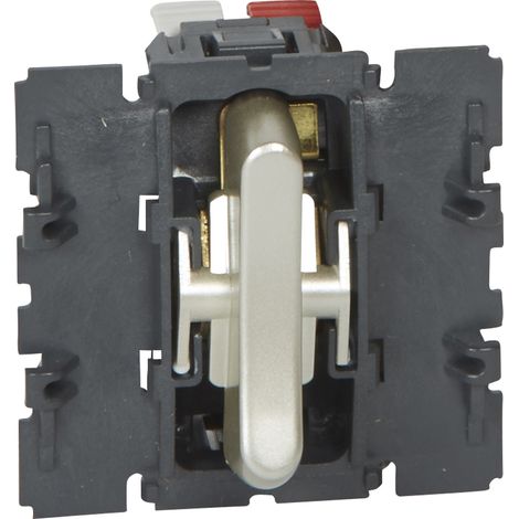 Legrand 067033 Poussoir inverseur silencieux Céliane - 6 A - contact NO-NF