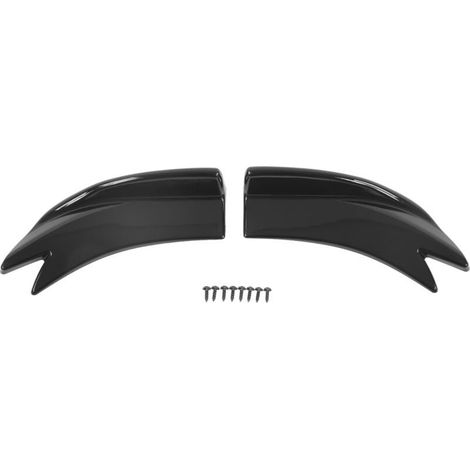 Le diffuseur de pare-chocs arrière XINL est un spoiler de pare-chocs arrière universel, facile à installer et se fixant solidement à l'aide de vis il peut être utilisé pour la protection et la modifi (1/5)