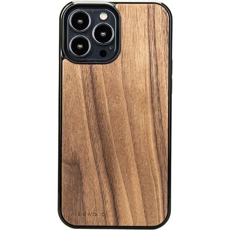 Custodia in legno per iPhone 13 Pro Max NOCE AMERICANO (1/4)