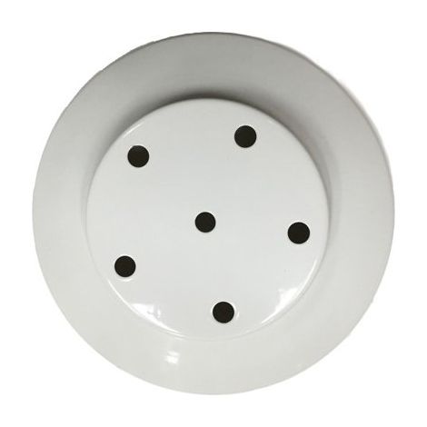 Rosace blanche 5 sorties 200mm