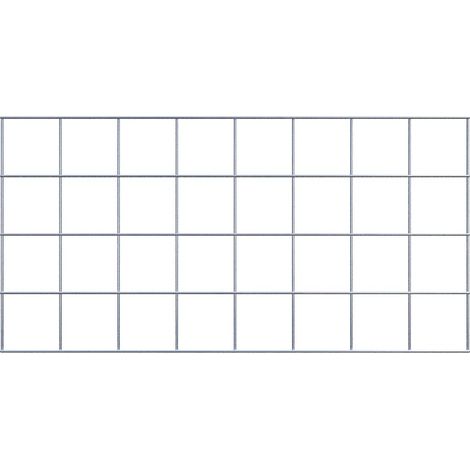 Grille de Gabion à l’unité - Dimensions: 80 cm x 40 cm - mailles de 10 x 10 cm - Made in Germany (1/5)