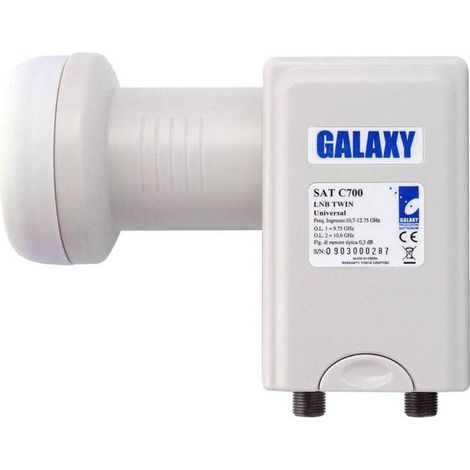 Convertitore Lnb Universale 2 Uscite Bco/Ner