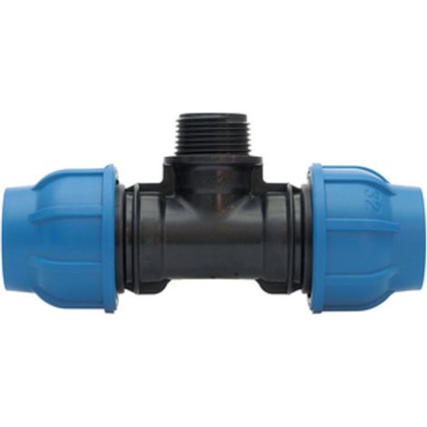 RACCORDO NYLON TEE M D 20 X 1/2 X 20 MM- IRRITEC- 20,0 pz