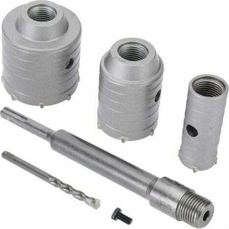SDS Plus drill bits are suitable for concrete, cement, stone and masonry work - 65mm, 50mm, 30mm. (1/4)