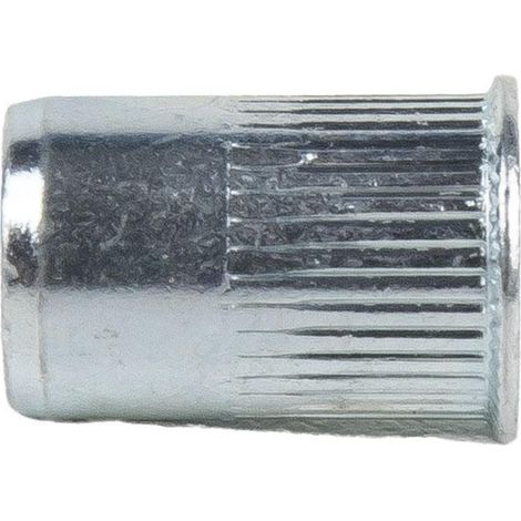 TUERCAS REMACHABLES RANURADAS CABEZA REDUCIDA ACERO M8 (1/3)