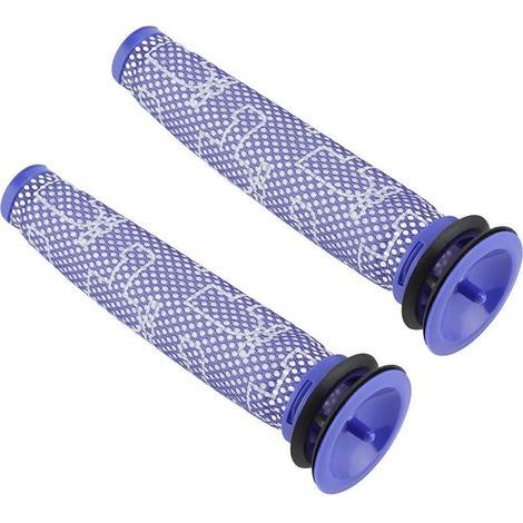 Lntyq 2 Pièces Filtre D'aspirateur, Filtre Dyson V8 Aspirateur V6 Mattress Remplace Filtres Moteur Pré-Lavable pour V6 V7 V8DC61 DC58 DC59 (1/5)