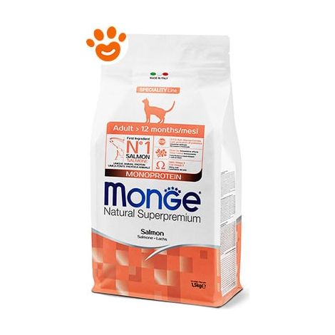 Monge Gatto Natural Superpremium 10 kg Salmone