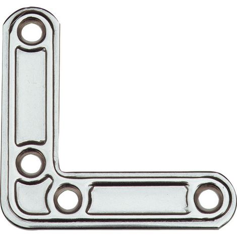 20PZ PIASTRA L INOX DI RINFORZO ART.153 40X40 MM (1/2)