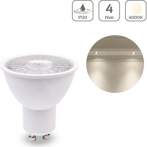 LED Spot GU10 4W 360lm 38° - Lichtfarbe: Neutralweiß 4000K (1/5)