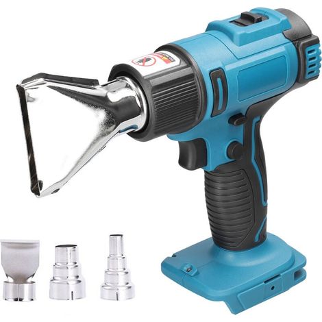 Chauffe-batterie au lithium sans fil avec 2 buses compatibles avec la batterie au lithium Makita 18 V, multicolore (1/5)