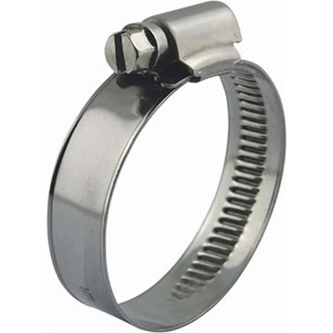 Abrazadera de tornillo sin fin de acero inoxidable W2 20-32