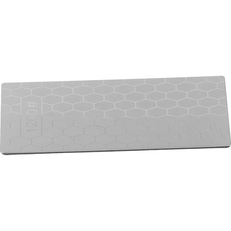 Pierre à aiguiser diamantée, plaque d'affûtage rectangulaire pour couteaux, pierre à aiguiser, outil de cuisine grain 1200 (1/5)
