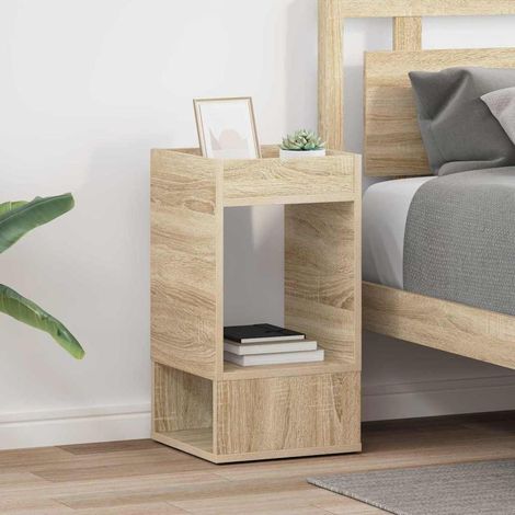 Beistelltisch 2 pcs Sonoma-Eiche 30 x 30 x 56 cm Holzwerkstoff
