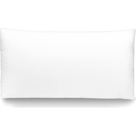 Cecotec Almohada Flow PureComfort 90 cm. Fibra con Tacto de Seda y Tratamiento Antiácaros y Antibacterias Máximo Confort Sensación de Firmeza