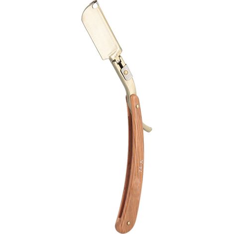 Manuel d'utilisation du barbier, support pour rasoir à barbe, outil de rasage et d'entretien du visage classique et à l'ancienne (74A) (1/5)