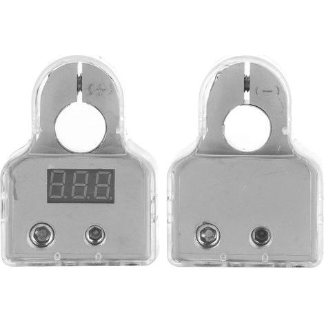 Connecteurs négatifs positifs, connecteurs de Batterie Automatique, connecteurs de borne de Batterie en Alliage de Zinc, pour la Plupart des modèles de Voiture. (1/5)