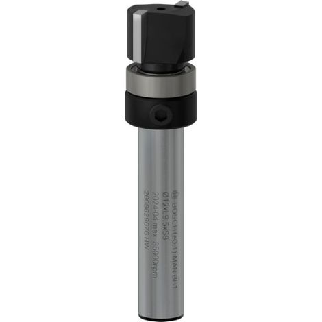Bosch PRO Bündigfräser mit obenliegendem Führungskugellager, Ø 12 × L 9,5, Schaft 8 mm (1/5)