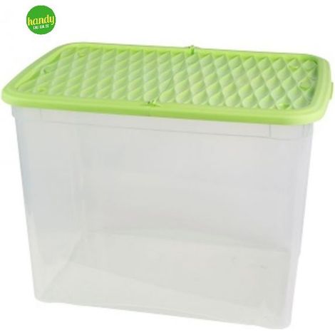Box multiuso marea Belli e Forti 58x39x43 cm colore verde cipria