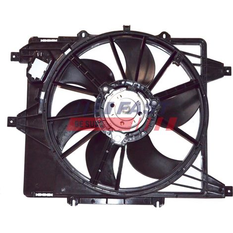 Ventilador de radiador rápido FT56183 con carcasa