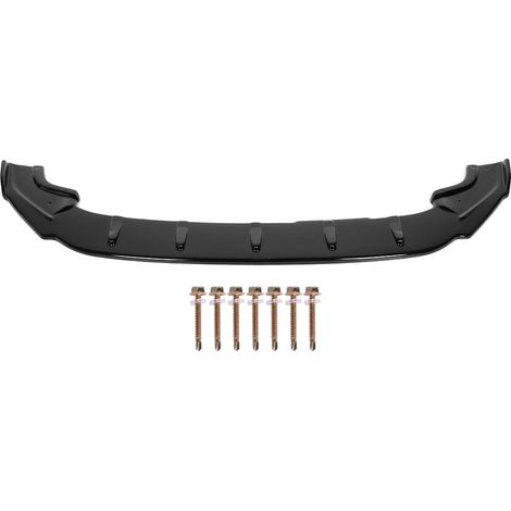 Frontstoßstangendiffusor in Hochglanzschwarz, Maxton-Design, passend für VW Golf MK7/MK7.5 GTD R (2013–2020), Ersatzspoilerlippe (1/5)
