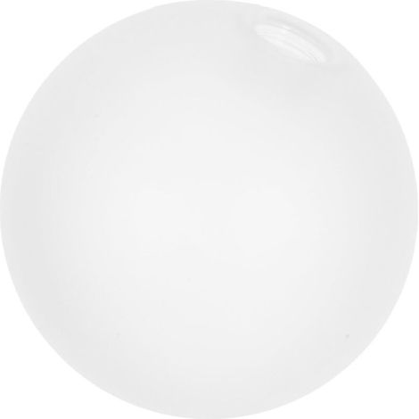 Globi di ricambio per paralumi – Vetro bianco trasparente, diametro 25 cm, set da 4 – Compatibili con lampade a sospensione e apparecchi di illuminazione classici