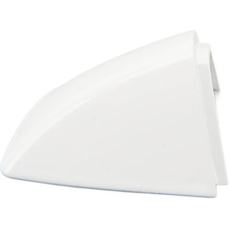Pair Cache de poignée de porte avant gauche 1K8837879 - Capuchon extérieur pour Seat Alhambra 2010‑2015 - Blanc