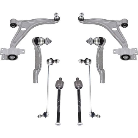 KIT BRACCIO OSCILLANTE 8 PEZZI COMPATIBILE CON MERCEDES-BENZ CLA (C118) CLA 200 (118.387 / Kit Sospensione Completo OE/OEM / Bracci Oscillanti + Testine Sterzo / Sostituzione Diretta OEM