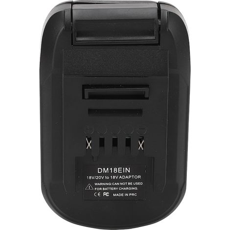 Adaptateur de batterie d'outil d'alimentation compatible avec Einhell 18V M18 48-11-1828/48-11-1815 matériau ABS (1/4)