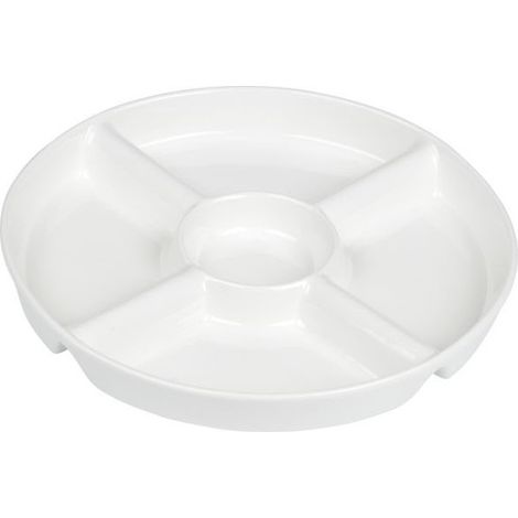 Plato de aperitivo con compartimentos Alpina de 23 cm