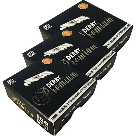 Premium Lames de Rasoir à un Seul Tranchant pour Coupe-Chou, 300 Unités (3 x 100) (1/5)
