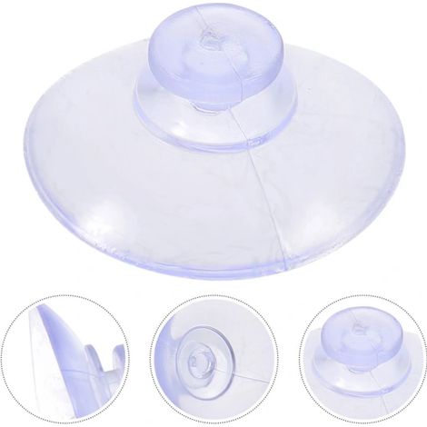 Filiyano-300 ventouses transparentes pour fenêtres, tables et meubles en verre (1 x 300 pièces). (1/5)