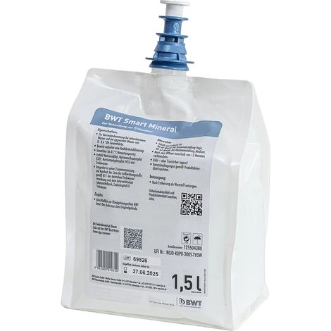BWT Sustancia activa Smart Mineral L2/L3, 1,5 L Sustancia activa, 125504381
